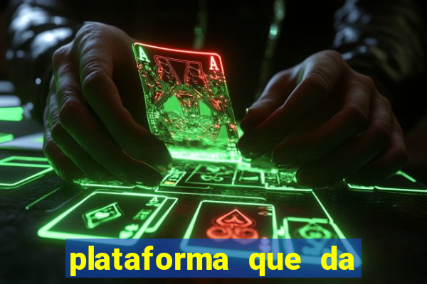 plataforma que da 5 reais no cadastro