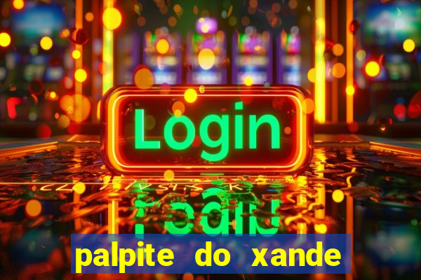 palpite do xande de hoje