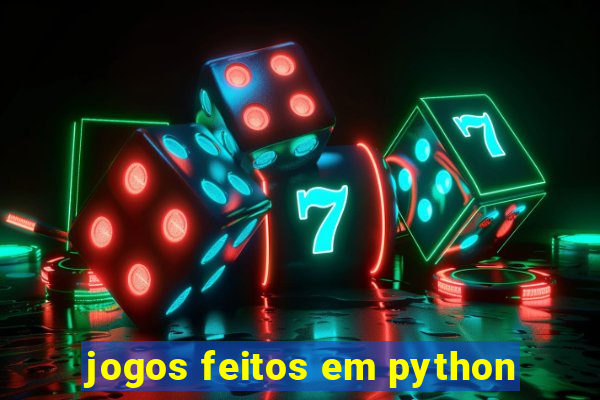 jogos feitos em python