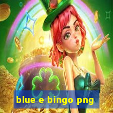 blue e bingo png