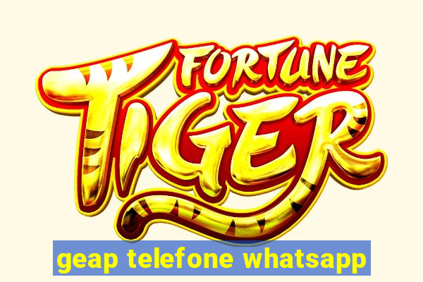 geap telefone whatsapp