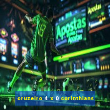 cruzeiro 4 x 0 corinthians