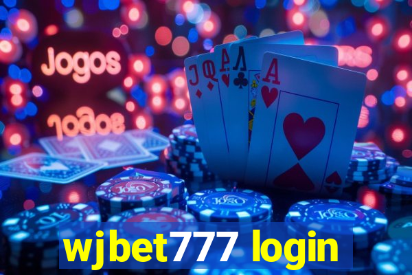 wjbet777 login