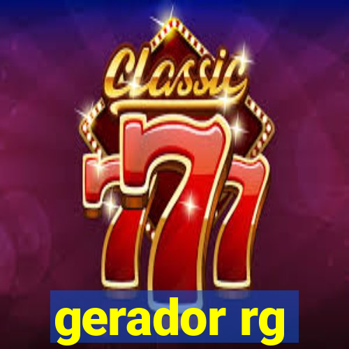 gerador rg