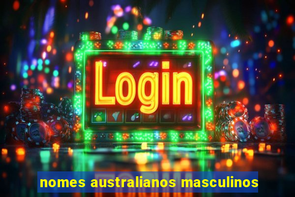 nomes australianos masculinos