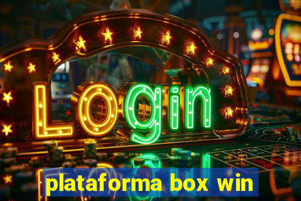 plataforma box win