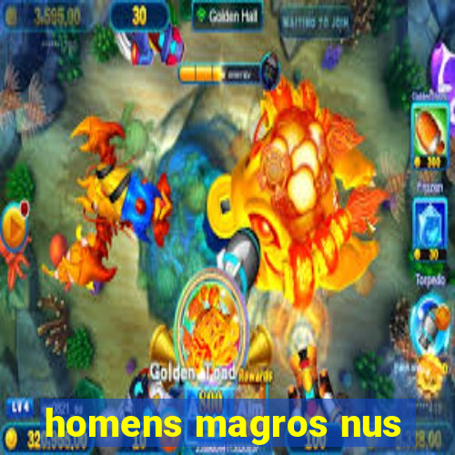 homens magros nus